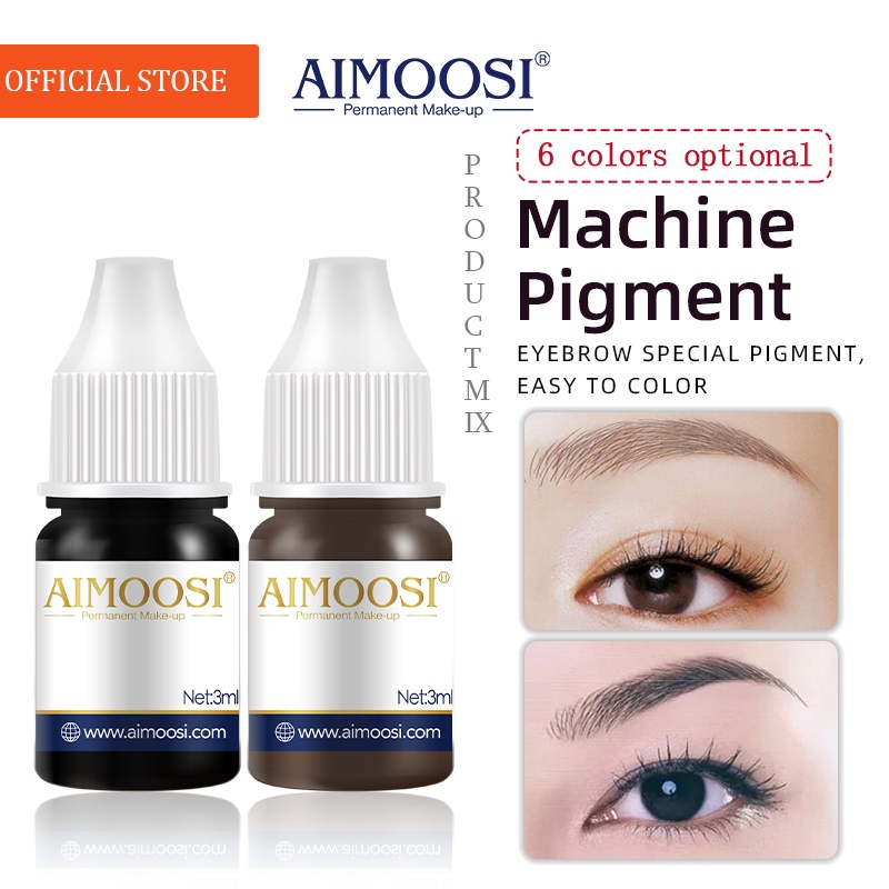 aimoosi-ตัวอย่างสี-3-มล-6-สี-กึ่งถาวร-แต่งหน้า-ไมโครเบลด-เม็ดสี-คิ้ว-อายไลเนอร์-เม็ดสี-pmu-หมึกสักคิ้ว