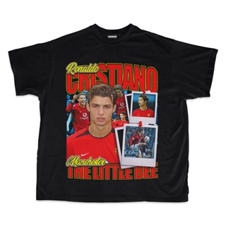 Cristiano Ronaldo เสื้อยืด โอเวอร์ไซซ์ ลาย Manchester United 2004 Crstiano Ronaldo โอเวอร์ไซซ์