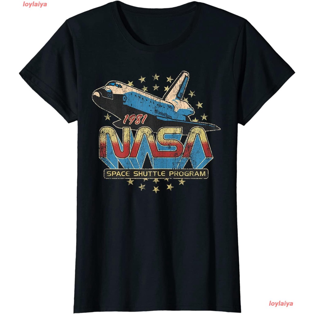 loylaiya-องค์การนาซา-เสื้อยืดแฟชั่นผู้ชาย-เสื้อยืดผู้หญิง-nasa-space-shuttle-program-1981-distressed-t-shirt-เสื้อย-59