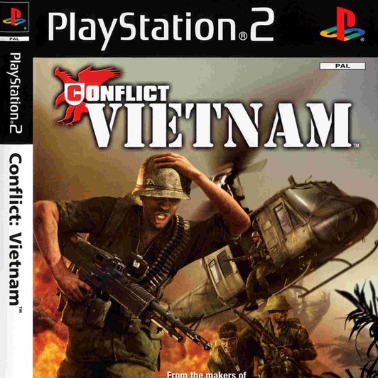 แผ่นเกมส์-ps2-รับประกัน-conflict-vietnam