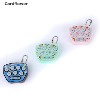 &lt;Cardflower&gt; Mini Console Game Machine Childrens Handheld Portable Mini Hamster Keychain Toy On Sale