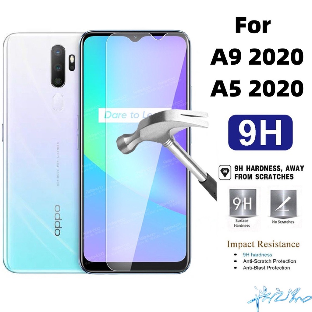 ฟิล์มกระจกนิรภัยกันรอยหน้าจอ-hd-9h-กันระเบิด-สําหรับ-oppo-a9-2020-a5-2020