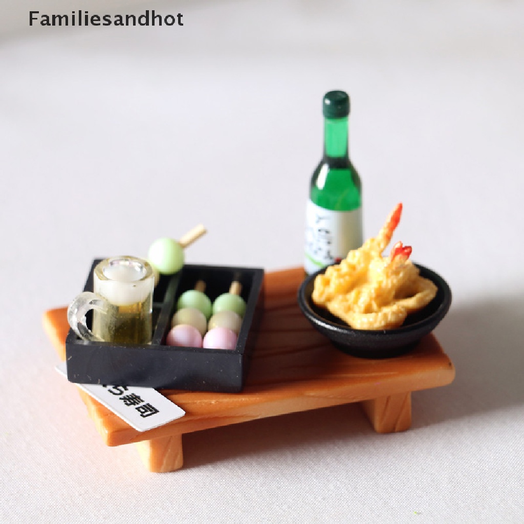 familiesandhot-gt-มินิ-สเกล-1-6-บ้านตุ๊กตา-ญี่ปุ่น-ซูชิ-อาหาร-อุปกรณ์ครัว-ของเล่น-สําหรับตุ๊กตา-อย่างดี