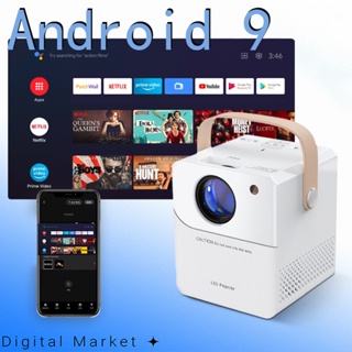 ภาพขนาดย่อของภาพหน้าปกสินค้าโปรเจคเตอร์ โปรเจคเตอร์มินิ Y9 Projector Android WIFI mini projector เครื่องฉายโปรเจคเตอร์ รับประกัน3ปี จากร้าน ximi1 บน Shopee