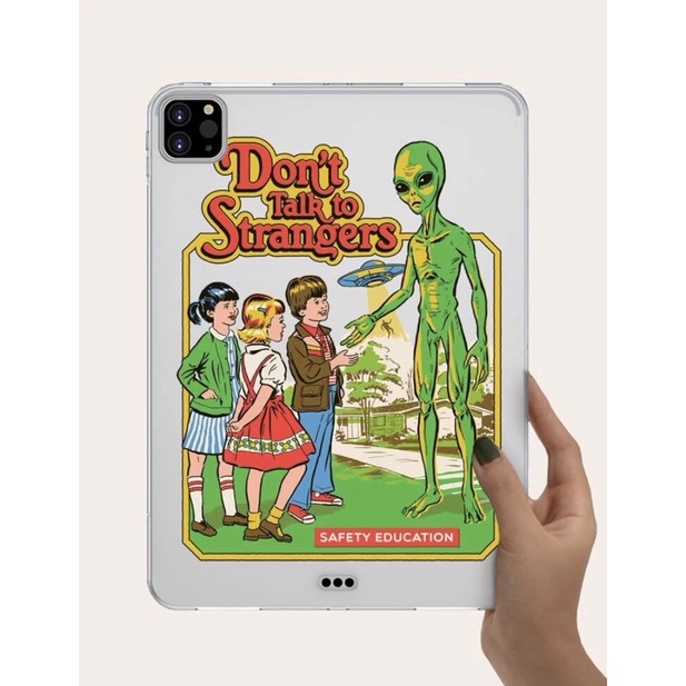 เคสไอเเพดใสสกีนแอร์พอร์ต-see-you-later-loser-เอเลี่ยน-don-t-talk-to-strangers-case-ipad-เคสแท็ปเเล็ต-เคสใสสกีนลาย