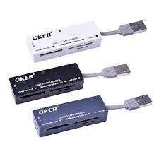 เครื่องอ่านการ์ด Ext Card Reader All in 1 OKER (C-09)