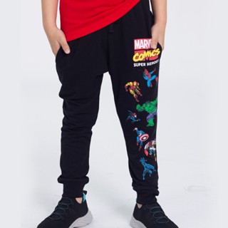 Marvel Boy Hero Marvel Pants - กางเกงขายาวเด็กผู้ชายลายรวมฮีโร่มาร์เวล สินค้าลิขสิทธ์แท้100% characters studio