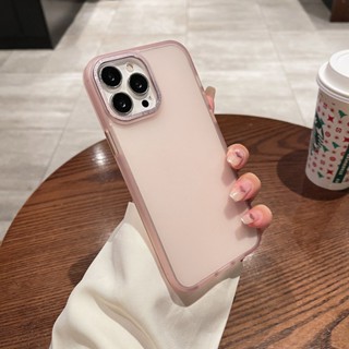 เคสโทรศัพท์มือถือ แบบแข็ง เนื้อแมตต์ โปร่งแสง สําหรับ iPhone 12 11 Pro Max XR X XS Max