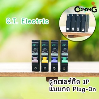 ลูกเซอร์กิตเบรกเกอร์ Plug-On CT Electric 1P ขนาด10A,16A,20A,32A