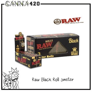 [จัดส่งทุกวัน] Raw Black - 3 Meter Rolls ความยาวตามใจ