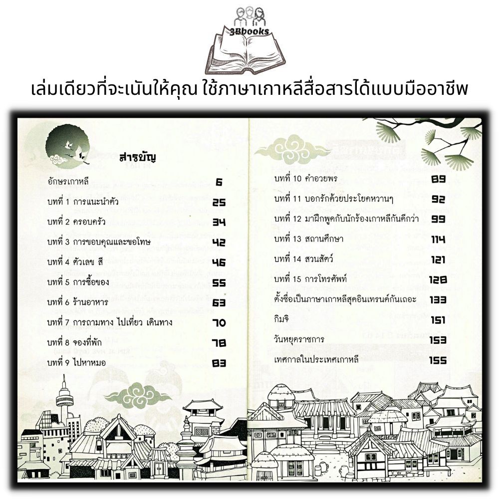 หนังสือ-เล่มเดียวพูดเกาหลีทันใจ-การออกเสียง-การสื่อสาร-การใช้ภาษเกาหลี-ภาษาเกาหลี