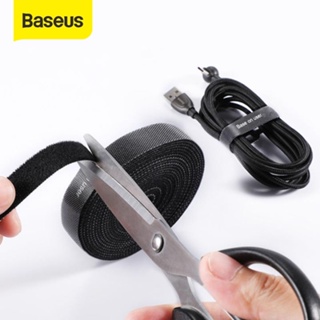 Baseus คลิปไนล่อน สําหรับจัดเก็บสายเคเบิ้ล สายหูฟัง สาย HDMI iPhone HDMI