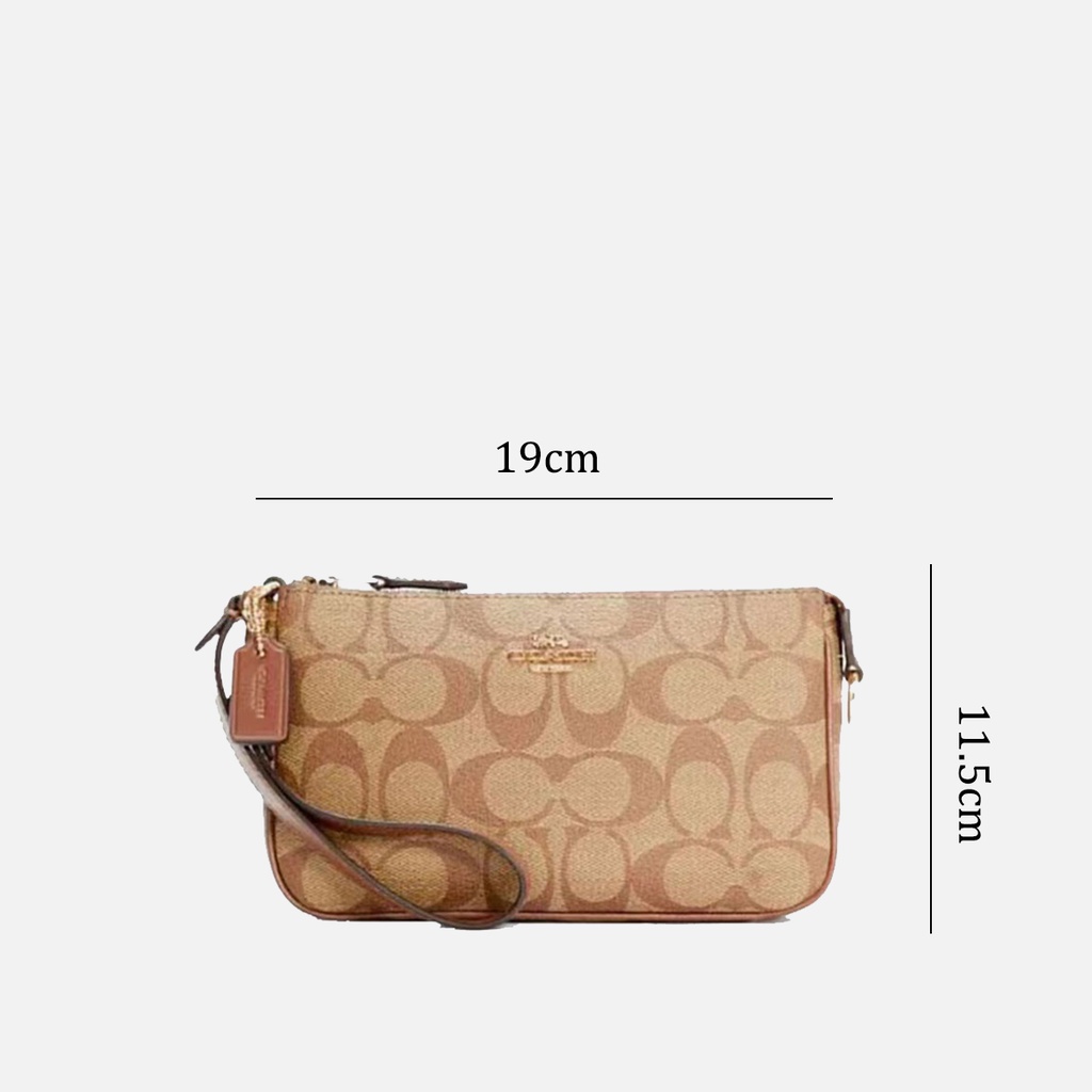 ภาพหน้าปกสินค้าCOACH/COACH Women NOLITA Classic Presbyopia Clutch Underarm Handbag Shoulder Mahjong Bag/แฟชั่นคลาสสิก/แท้/จัดส่งที่รวดเ จากร้าน uumikpb2e6 บน Shopee