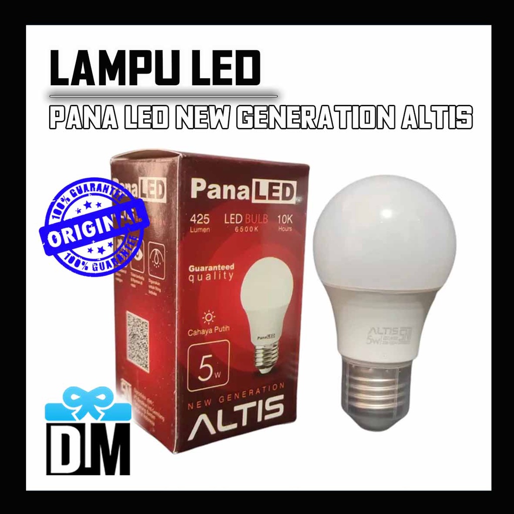 หลอดไฟ-led-สีขาวสว่างพิเศษ-100-panaled-altis-รุ่นใหม่-panasonic