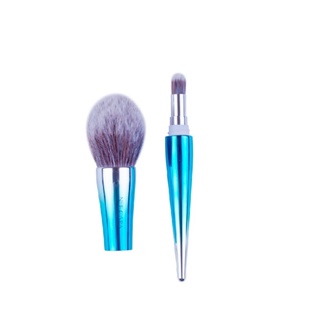 Nee Cara 2-Tone Powder Brush &amp; Blending Brush #N752 : neecara นีคาร่า แปรงปัดแก้มขนนุ่ม   alyst