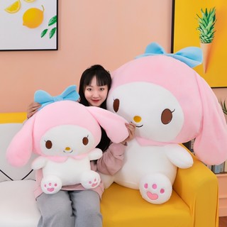 พร้อมส่ง ตุ๊กตาขนาด 50cm หูใหญ่ น่ารัก ของขวัญสําหรับเด็กผู้หญิ ของเล่นตุ๊กตา ตุ๊กตาหูกระต่ายหูยาว ตุ๊กตา ของเล่นเด็ก ขอ