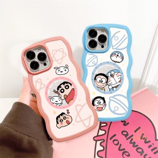 เคสโทรศัพท์มือถือ TPU ลายการ์ตูนโดราเอมอน ชินจัง สําหรับ OPPO A57 2022 A15 A16 A16K A54 A53 A12 A5S A7 A3S A11k A31 A52 A92 A94 A93 A37 F9 A1K A76 DGX