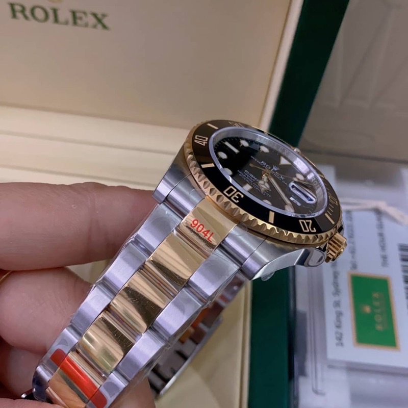 นาฬิกา-rolex-submarine-swiss-1-1-ew-v2-เน้นใส่สลับแท้ครับ-งานสวยมากๆครับ