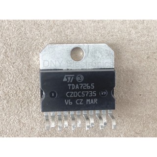 TDA7265 7265 TDA imported original ZIP-11 dual-channel audio amplifier chip has good sound quality and quality