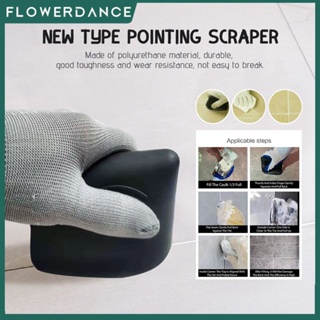 ยาแนวกาว Finisher Caulking เครื่องมือ Scraper Sealant Smooth Scraper Caulk Finisher Grout Kit เครื่องมือชั้นแม่พิมพ์ Caulk Finisher Hand เครื่องมืออุปกรณ์เสริม Flowerdance