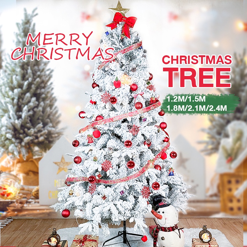 pvc-christmas-treeตกแต่งต้นคริสต์มาส-1-8m-ต้นคริสต์มาสสีขาวเหนียว-1-2-ม-1-5-ม-1-8-ม-2-1-ม-2-4-ม