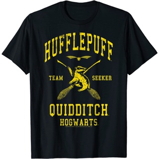 Potter Hufflepuff Quidditch Team Seeker T-Shirt For Adult