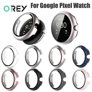กระจก + เคส สําหรับ Google Pixel Watch กันชน ฝาครอบป้องกัน พร้อมกระจกนิรภัยกันรอยหน้าจอ สําหรับ Google Pixel Watch