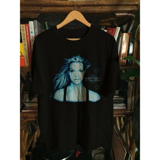 Sanc6 {พร้อมส่ง} เสื้อยืดผ้าฝ้าย 100% พิมพ์ลาย Britney Spears In The Zone Tour ของขวัญวันวาเลนไทน์ พลัสไซซ์ สําหรับผู้ชา