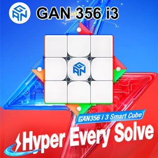 🔥Gan356 i3 Cube รูบิก 3X3 มีแม่เหล็ก Magnets GAN356i3 Rubik เชื่อมต่อ App online PowerPod ชาร์จได้
