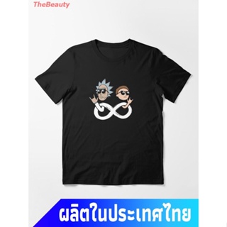 Fashion Printed T-Shirt 2022 discount American Cartoon Rick And Morty Short Sleeve And Forever Essentiaเสื้อยืด_59