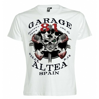 Garage crowned Scull support 81 TShirt