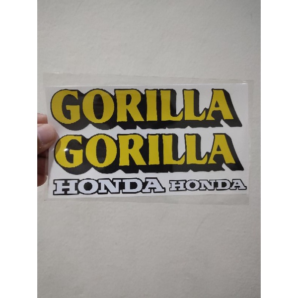 sticker-gorilla-สติกเกอร์-กอลิล่า