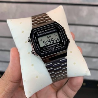 🎁CASIO STANDARD A168WGG-1A ของแท้ 100% พร้อมส่ง ประกัน1ปี