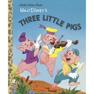 Walt Disneys The Three Little Pigs - A Little Golden Book