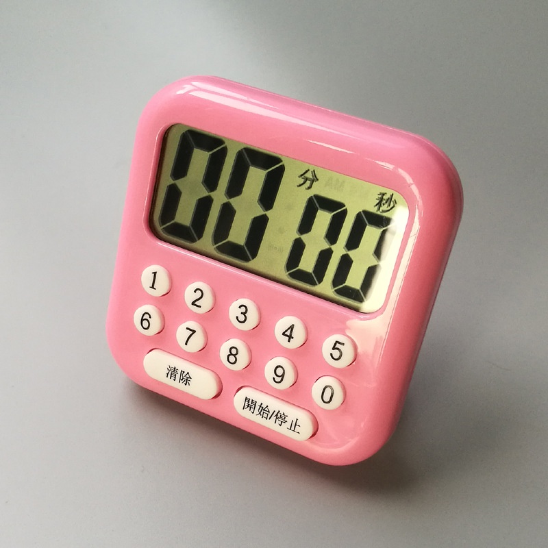 นาฬิกาจับเวลา-pastel-timer-นาฬิกาจับเวลาแบบกดปุ่มตัวเลข