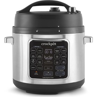 หม้อแรงดันอเนกประสงค์ Crockpot Turbo Express Pressure Multicooker 5.6L 14-in-1 นำเข้าจากอังกฤษ ใช้ไฟไทย 220V / 6+ People