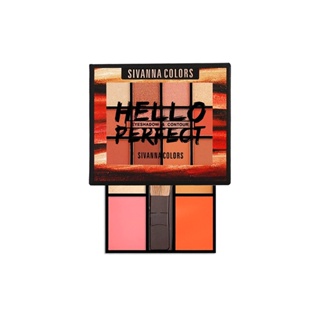 Sivanna Hello Perfect Pretty Makeup Kit #HF5016 : ซิวานน่า พาเลทแต่งหน้า x 1 ชิ้น alyst