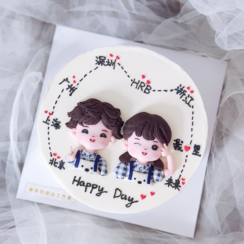 พร้อมส่ง-เสื้อเชิ้ตลายสก๊อต-สําหรับตกแต่งเค้กวันเกิด