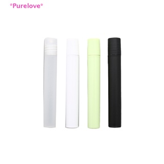 Purelove&gt; 10ml Empty  Roll Roller Ball Bottle Plastic Stainless Steel Oil Container new