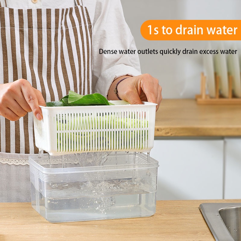 plastic-kitchen-fridge-storage-organizer-large-capacity-food-preservation-box-vegetable-fruit-keep-fresh-drain-crisper-c