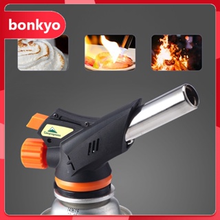 Bonkyo หัวพ่นไฟ หัวยิงแก๊สกระป๋อง หัวพ่นแก๊ส  เครื่องพ่นไฟทำอาหาร ใช้ในงานช่างประเภทต่างๆ หัวปืนพ่นไฟ หัวพ่นแก๊สกระป๋อง