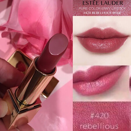 แท้ทั้งร้าน-ลิปสติก-estee-lauder-pure-color-envy-2-8-g-สี-420-rebellious-rose