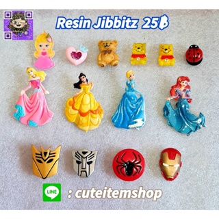 สินค้า Shoes Charm Jibbitz Resin Jibbitz👟ตุ๊กตาติดรองเท้า พร้อมส่ง ✨สั่ง 5 แถม 1✨ตัวแถมทางร้านสุ่มให้นะคะ