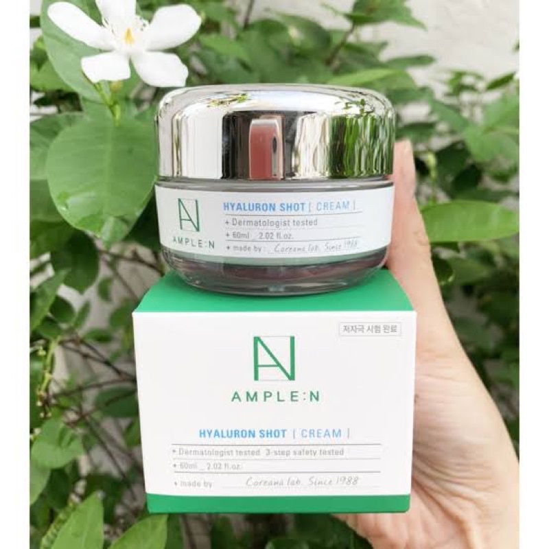 Ample N Hyaluron Shot Cream 60ml. Shopee Thailand