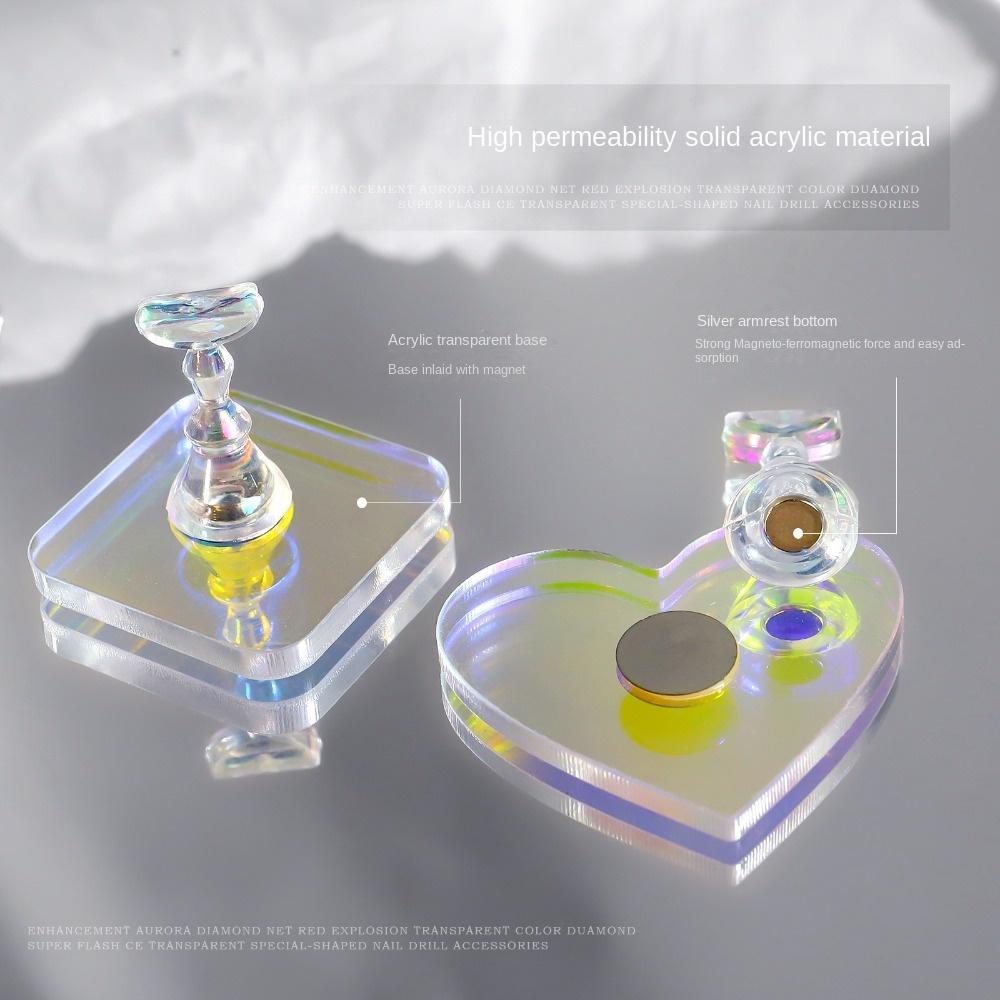 aroma-ชั้นวางเล็บปลอม-แบบแม่เหล็ก-ออโรร่า-สําหรับโชว์เล็บผู้หญิง
