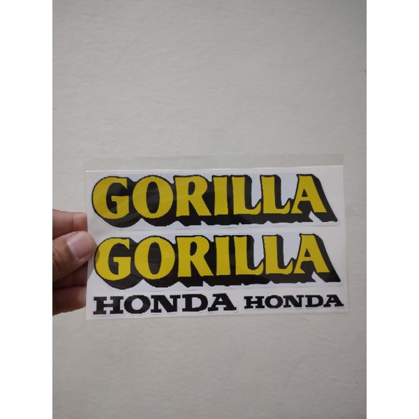 sticker-gorilla-สติกเกอร์-กอลิล่า