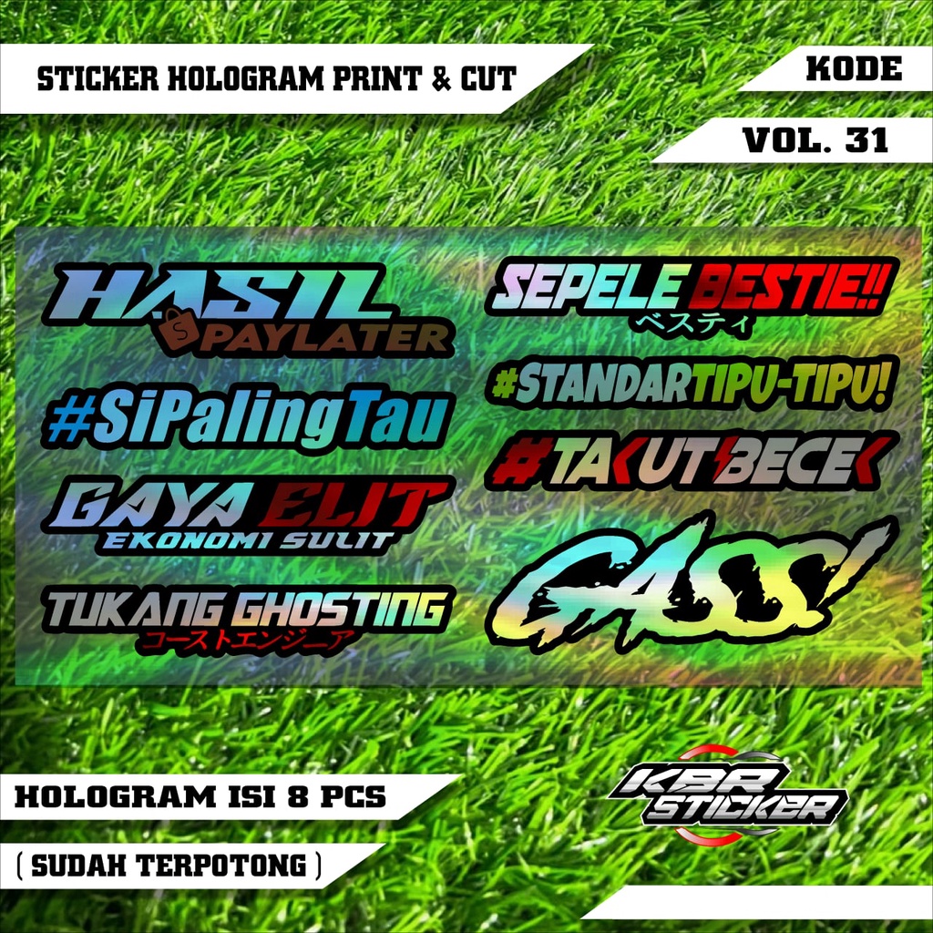 Racing STICKER PACK/ สติ๊กเกอร์มอเตอร์ไซค์/ สติ๊กเกอร์รถแข่ง/ DISTRO ...