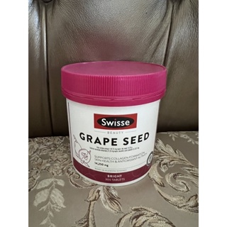 Swisse Ultiboost Grape Seed (14,250mg)300 Tablets (EXP:01/ 2024) สารสกัดจากเมล็ดองุ่น เกรปซีด ผิวขาวใส เกรปซีด