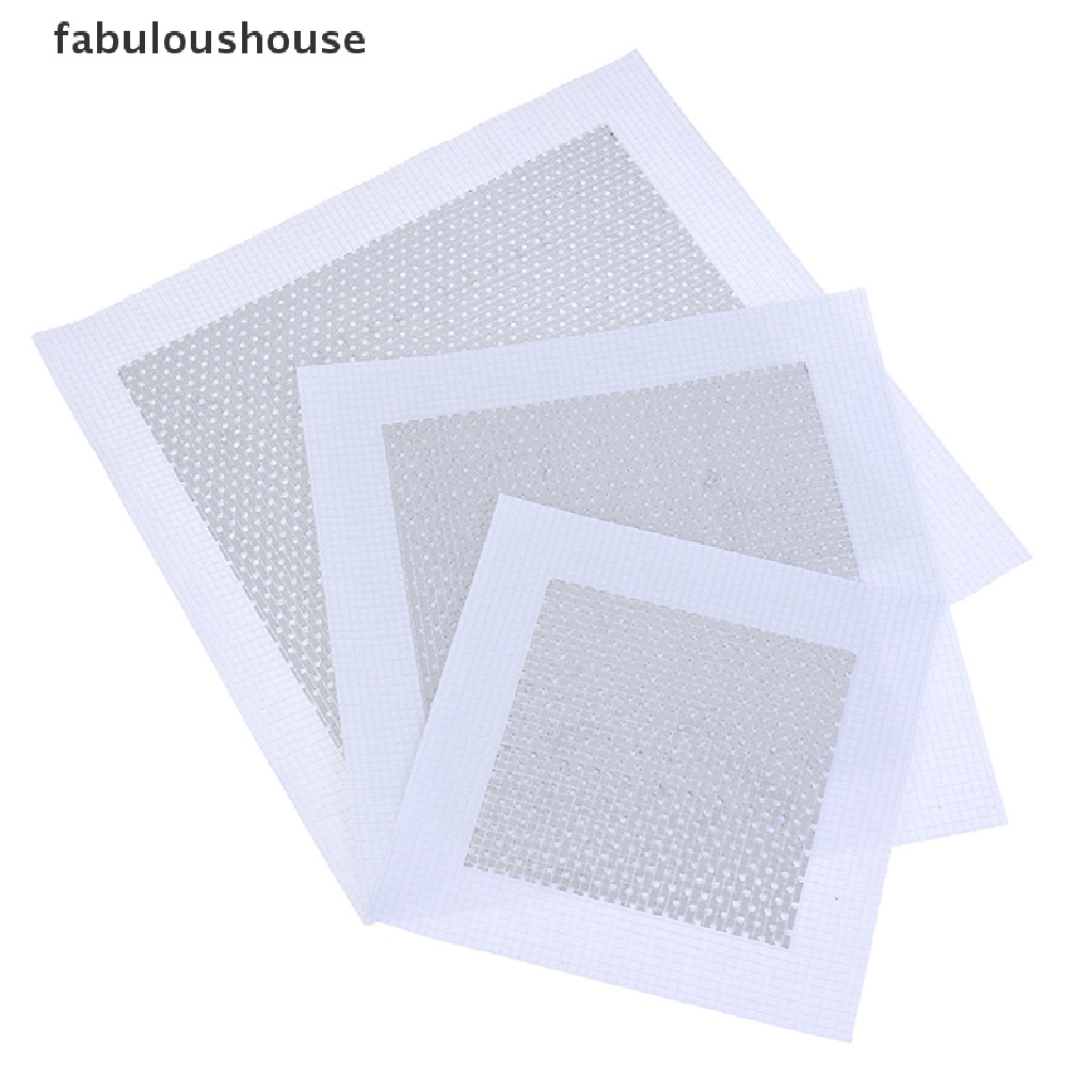 fabuloushouse-แผ่นตาข่ายอลูมิเนียม-สําหรับซ่อมแซมผนังบ้าน-พร้อมส่ง