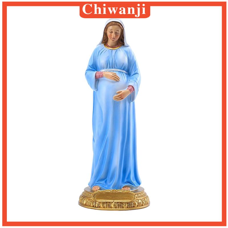 chiwanji-ฟิกเกอร์-รูปปั้นพระแม่มาดอนน่า-พระแม่มารีย์-สําหรับตกแต่งภายในรถยนต์